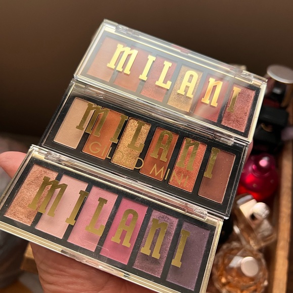 New Milani eyeshadow palettes, almost new I have only swatched them. - Picture 2 of 8